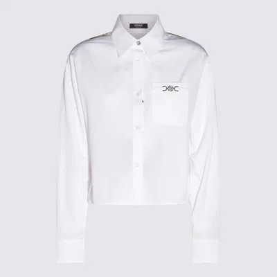 Versace White Cotton Shirt