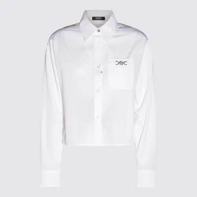 Versace White Cotton Shirt