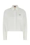Versace Shirts In Optical/white