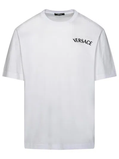 Versace White Cotton T-shirt