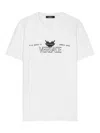 Versace Man T-shirt White Size L Cotton In White