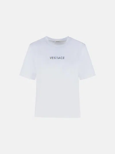 Versace White Cotton T-shirt