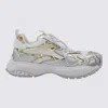 Versace Mercury M_vs_03 Rope, Leather And Mesh Sneakers In White