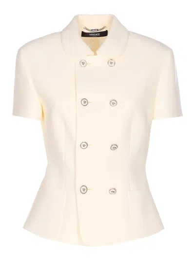 Versace White Informal Jacket