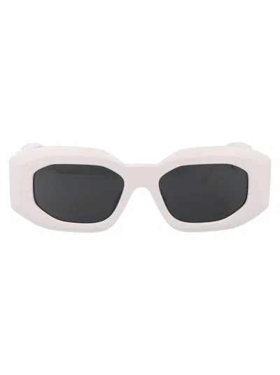 Versace White Injected Sunglasses