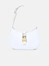 Versace White Leather Bag In White