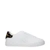 Versace Leopard-print Heel Sneaker In White