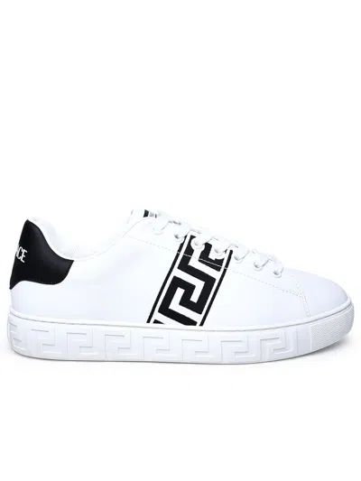 Versace Greca Sneaker In White