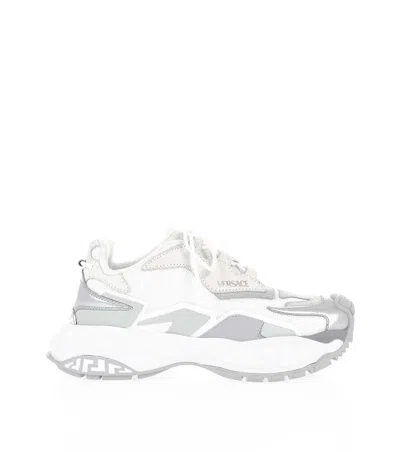 Versace White Logo Iconic Sneakers