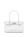 Versace Women's Small Tote Bag In White