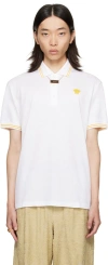 VERSACE WHITE MEDUSA POLO