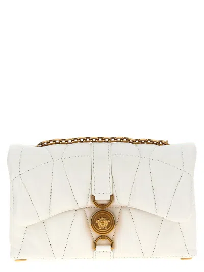 Versace White Mini Kleio Crossbody Bag