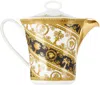 Versace White Rosenthal 'i Heart Baroque' Teapot In I Love Baroque