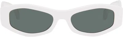 Versace White Signature Sunglasses