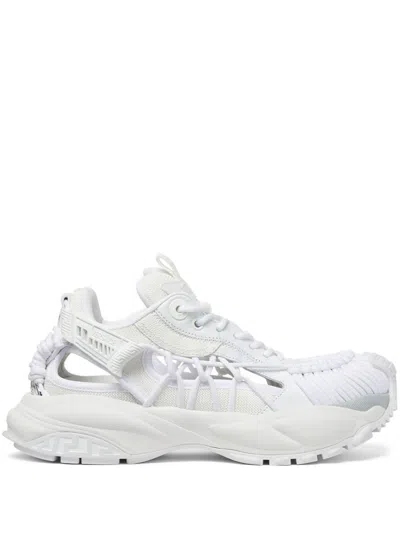 VERSACE VERSACE WHITE SNEAKERS