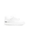Versace Sneakers With Embossed Logo In White