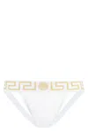 Versace White Stretch Cotton Jockstrap