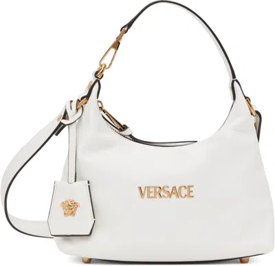 Versace White Tag Shoulder Bag In 1w56v-porcelainwhite