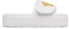 Versace White ' Allover' Slippers