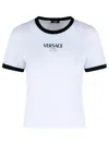 Versace White Viscose T-shirt