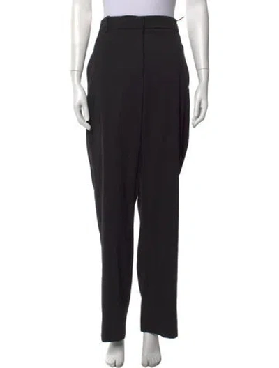 Pre-owned Versace Wide Leg Pants W/ Tags In Black