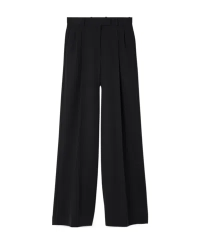 VERSACE VERSACE HIGH-WAIST WIDE LEG PANTS