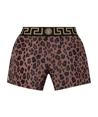VERSACE GRECA DETAILING SWIM SHORTS