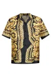 Versace Shirts In Chestnut-gold