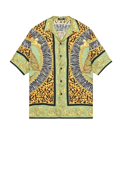 VERSACE WILD CATS SHIRT