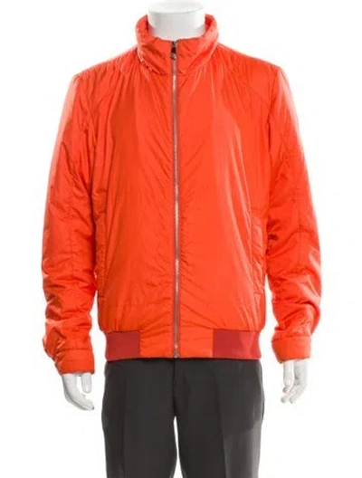 Pre-owned Versace Windbreaker In Orange