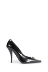 Versace Woman Black Pumps In Black