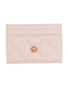 Versace Woman Cardholder Blush Size - Calfskin