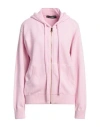 Versace Woman Cardigan Pink Size 4 Cashmere, Wool, Silk In Pink