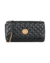 Versace Woman Cross-body Bag Black Size - Lambskin In Black