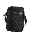 Versace Woman Cross-body Bag Black Size - Polyamide, Cotton, Polyester, Calfskin