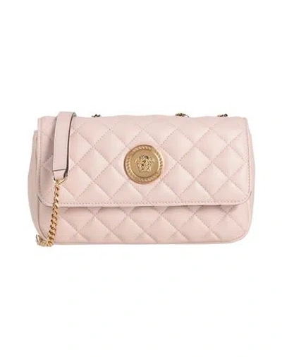 Versace Woman Cross-body Bag Pink Size - Lambskin