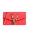 Versace Woman Cross-body Bag Red Size - Leather In Red