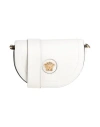 Versace Woman Cross-body Bag White Size - Calfskin In White