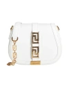 Versace Woman Cross-body Bag White Size - Leather