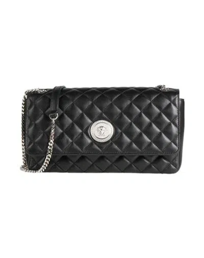 Versace Woman Cross-body Bag Black Size - Lambskin