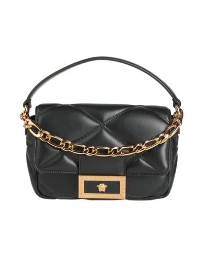 Versace Woman Handbag Black Size - Calfskin