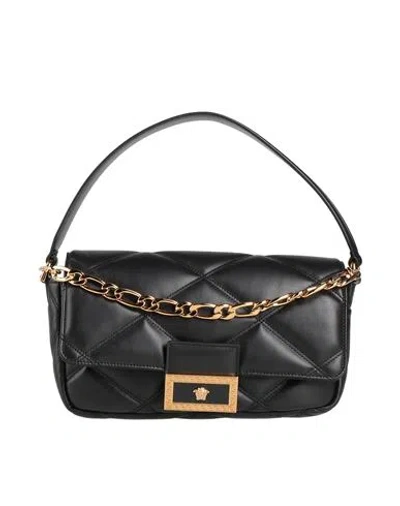 Versace Woman Handbag Black Size - Calfskin