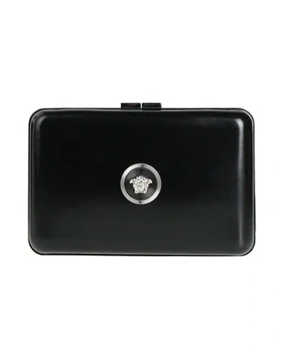 Versace Woman Handbag Black Size - Calfskin