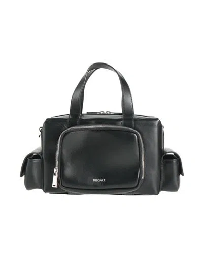 Versace Woman Handbag Black Size - Calfskin