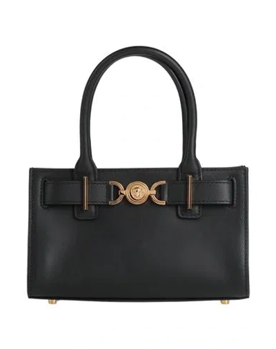 Versace Woman Handbag Black Size - Calfskin