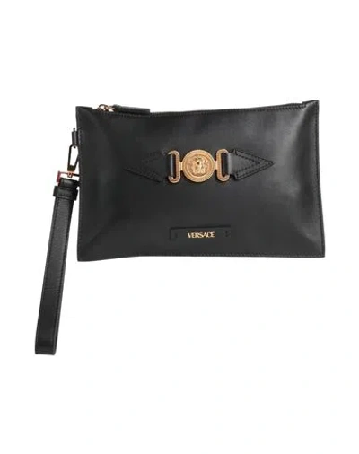 Versace Woman Handbag Black Size - Calfskin