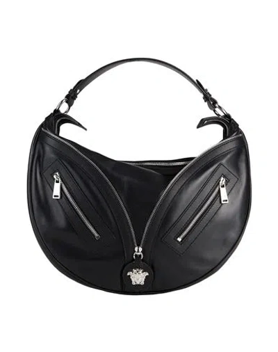 Versace Woman Handbag Black Size - Calfskin