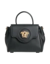 Versace Woman Handbag Black Size - Calfskin In Black