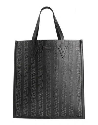 Versace Woman Handbag Black Size - Calfskin