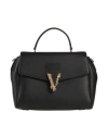 Versace Woman Handbag Black Size - Leather